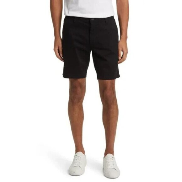 Open Edit | Men’s Black Chino Shorts | Size 34W - Picture 1 of 4
